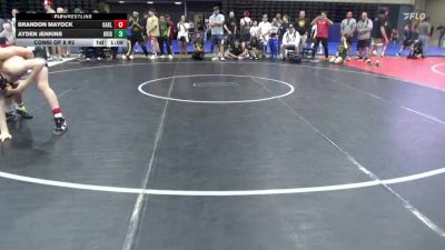 152 lbs Consi Of 8 #2 - Brandon Mayock, Oakland vs Ayden Jenkins, Bridgeton