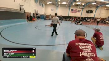 126 lbs Round 4 (10 Team) - Liam Knerr, Laramie vs Reece Grubbs, Torrington