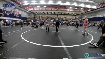 70 lbs Quarterfinal - Avery Wagner, Choctaw Ironman Youth Wrestling vs Lorenzo Hernandez, Lone Grove Takedown Club