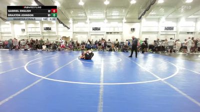 190 lbs Quarterfinal - Gabriel English, NY vs Braxton Johnson, WV