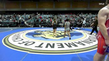 130 lbs Round Of 32 - Gweneth Smart, Corner Canyon vs Avah Garrett, Spanish Springs