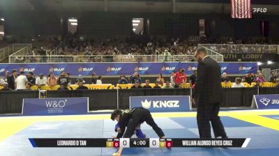 Willian Alonso Reyes Cruz vs Leonardo D Tan 2026 Pan Kids Jiu-Jitsu IBJJF Championship