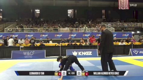 Willian Alonso Reyes Cruz vs Leonardo D Tan 2026 Pan Kids Jiu-Jitsu IBJJF Championship