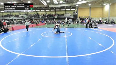 190 lbs Quarterfinal - Joshua "Emmitt" Nossaman, Plymouth vs Caden Chase, Central Catholic