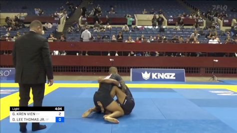 GEE KREN VIEN vs DENNIS LEE THOMAS JR. 2024 Pan IBJJF Jiu-Jitsu No-Gi Championship
