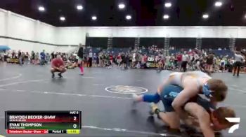 150 lbs Cons. Round 3 - Evan Thompson, Unattached vs Brayden Becker-Shaw, Berlin Bears