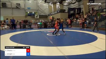 60 kg Consi Of 8 #2 - Cordney Chairs, Air Force WCAP vs Joshua Wright, Williams Baptist University