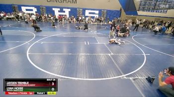 47 lbs Quarterfinal - Lyam Mckee, Uintah Wrestling vs Jayden Trimble, Sanderson Wrestling Academy