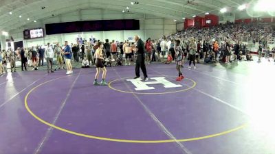 82 lbs Quarters - Carson Banks, Midwest Xtreme Wrestling vs Khiry Williams, Pontiac Huskies