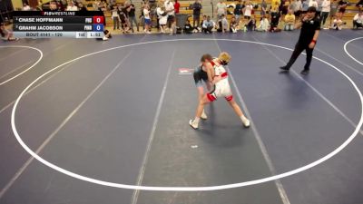 120 lbs 1st Place Match - Chase Hoffmann, Pine Island vs Grahm Jacobson, Pinnacle