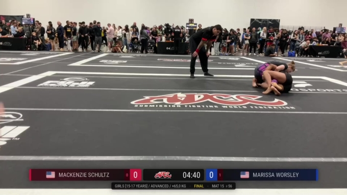 Mackenzie Schultz vs Marissa Worsley 2025 ADCC Atlanta Open