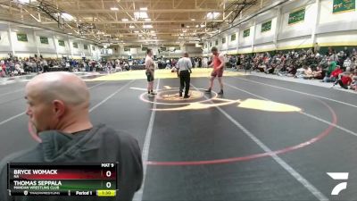 Round 1 - Thomas Seppala, Mandan Wrestling Club vs Bryce Womack, NA