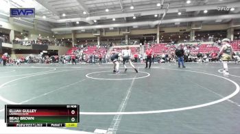 160 lbs 1st Place Match - Elijah Gulley, Lawrence Elite vs Beau Brown, Willard