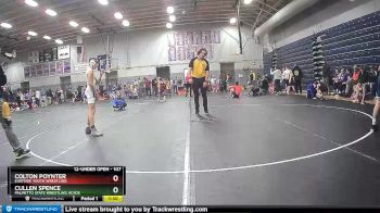 107 lbs Round 2 - Cullen Spence, Palmetto State Wrestling Acade vs Colton Poynter, Eastside Youth Wrestling