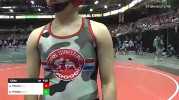 130 lbs Semifinal - Abigail Varady, Chain Wrestling vs Athena Willden, Dogtown