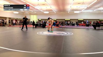 126 lbs Cons. Sub-quarters - Keith Le, Peninsula Wrestling Club vs Adan Board, The Wrestling Factory Of Kern