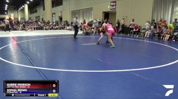 130 lbs Round 1 (4 Team) - Sophia Briwn, Stormettes vs Aubrie Pehrson, Ain`t My First Rodeo