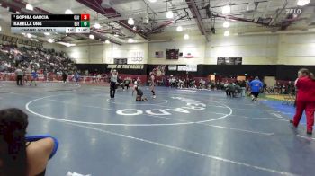 135 lbs Champ. Round 2 - Sophia Garcia, Lutheran/Orange vs Isabella Ung, Buena Park