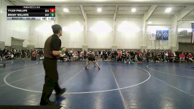 120 lbs Cons. Sub-rd Of 16 - Tyler Phillips, Brighton vs Brody Willhite, Davis