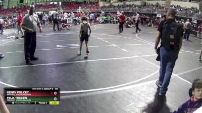 60 lbs Cons. Round 2 - Felix Treinen, Fremont Wrestling Club vs Henry Policky, Mitchell Wrestling Club