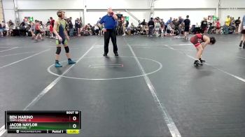 84 lbs Round 5 (8 Team) - Ben Marino, Terps Xtreme vs Jacob Naylor, Headhunters