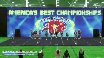 ReVolt Cheer & Tumble - Phoenix [2025 L2 Junior - Flex - Medium Day 1] 2025 America's Best Indy Challenge