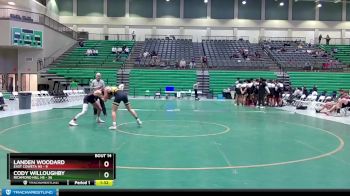 138 lbs Quarters & 1st Wb (16 Team) - Landen Woodard, East Coweta HS vs Cody Willoughby, Richmond Hill HS