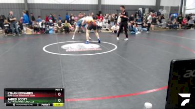 195 lbs Semifinal - Ethan Edwards, Bear Claw Wrestling Club vs Jared Scott, All-Phase Wrestling Club