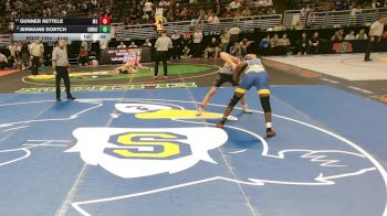 Champ. Round 1 - Gunner Rettele, Millard South vs Jermaine Dortch, Omaha North