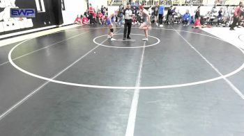 130 lbs Quarterfinal - Kendra Perrien, McLoud vs Isabella Weiner, Rogers High School Girls