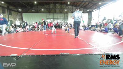 52 lbs Rr Rnd 3 - Reno Ramos, Team Tulsa NDT vs Levi Hughart, Raw Wrestling Club