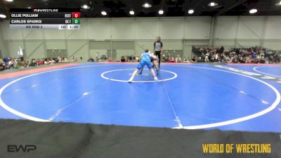 110 lbs Rr Rnd 2 - Ollie Pulliam, Best Trained 14U 1 vs Carlos Sparks, OK Elite 14U 2
