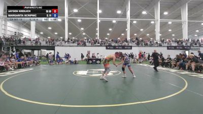 150 lbs Jayden Kreilich, California Gold vs Margarita Scripnic, Illinois