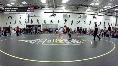 180A Quarterfinal - Alison Evans, McKendree University vs Shenita Lawson, North Central University