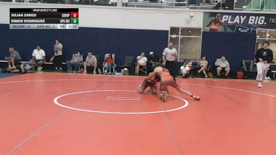 134 lbs Rr Rnd 1 - Julian Zargo, Scorpions - HSC vs Simon Rodriguez, GPS Blue - HSC