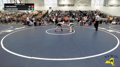 108 lbs Cons. Round 3 - Link Backus, Anarchy Wrestling vs Layne Foster, Club Not Listed