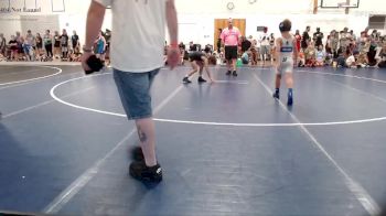 69-75 lbs Champ. Round 1 - Vincent Jimenez, Crystal Lake Wizards vs Topher Pollard, Blue Line Training Academy