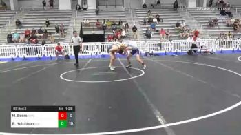 132 lbs Prelims - Mike Beers, D3 Training Center vs Beck Hutchison, D2 Ducks