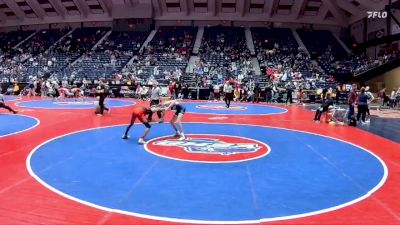 1A-113 lbs Cons. Round 2 - Benjamin Easterlin, Mt Vernon Presbyterian vs DaMontae Holland, McIntosh County Academy