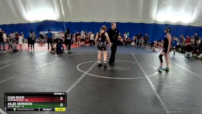 130 lbs Round 3 (3 Team) - Cain Rock, Neighborhood vs Kilee Herndon, Killer Elite