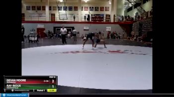 141 lbs Cons. Round 3 - Devan Moore, Newberry vs Ray Rioux, Indianapolis