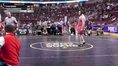 285 lbs Preliminaries - Kyle Draina, Crestwood vs Frank Barrientos, Chambersburg