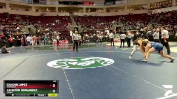 5A 172 lbs Quarterfinal - Cameron Hernandez, Hobbs vs Zander Lopez, Carlsbad