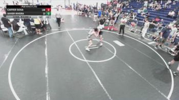 126 lbs Cons. Round 6 - Javier Rivera, Canyon View vs Carter Sosa, LAWC