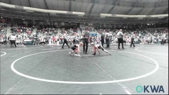 66 lbs Round Of 32 - Rhett Johnson, Dark Cloud Wrestling Club vs Deacon Salyer, Sperry Wrestling Club