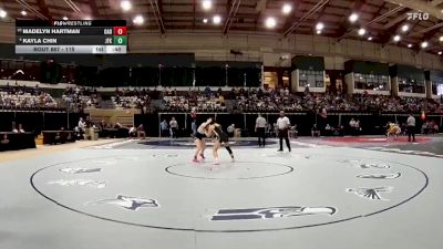 115 lbs Cons. Semi - Kayla Chin, John F. Kennedy vs Madelyn Hartman, Oakdale