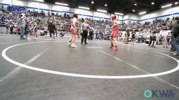 110 lbs Final - Westin Dillingham, Elgin Wrestling vs Grayson Moss, Blanchard Youth Wrestling Club