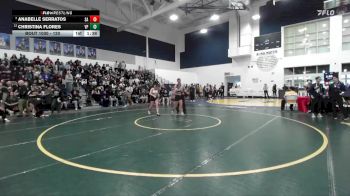 120 lbs Champ. Round 1 - Anabelle Serratos, Santa Ana vs Christina Flores, Villa Park