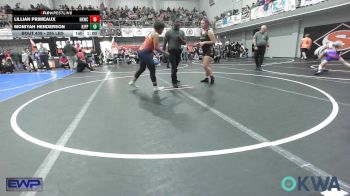 285 lbs Consolation - Lillian Primeaux, Henryetta Knights Wrestling Club vs Moniyah Henderson, KIPP TULSA