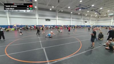 165 lbs Quarterfinal - Radic Dvorak, Unattached vs Liam Kelly, Unattached